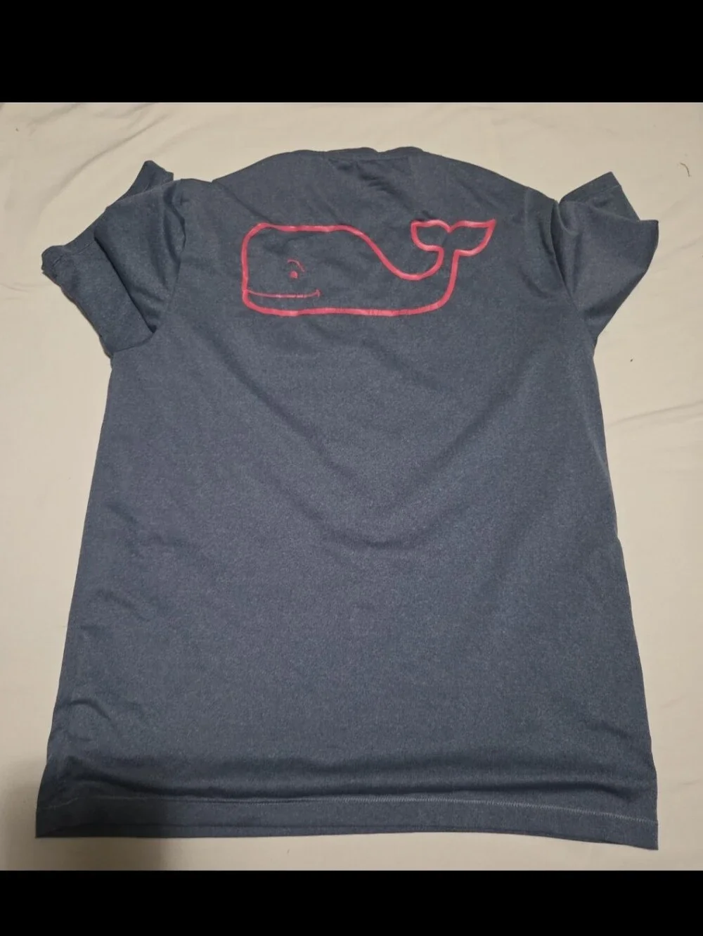Vineyard Vines boys large blue short sleeve shirt #25